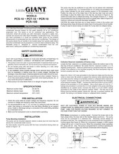 Little Giant PCS-10 Manual De Instrucciones