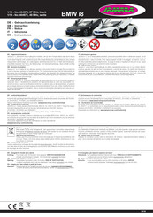 Jamara BMW i8 Manual De Instrucciones