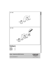 Grohe Fairborn 25 162 Manual De Instrucciones