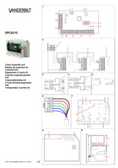 Vanderbilt SPCA210 Manual Del Usuario