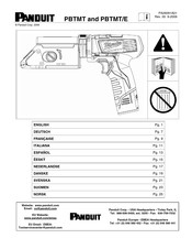 Panduit PBTMT/E Manual Del Usaurio