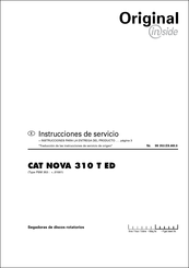 Pottinger Original inside CAT NOVA 310 T ED Instrucciones De Servicio