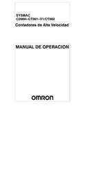 Omron SYSMAC CT001-V1 Manual De Operación