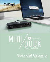 CalDigit Mini Dock Guia Del Usuario