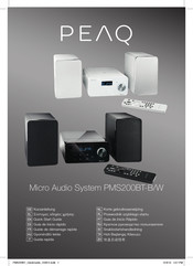 Peaq PMS200BT-B Guia De Inicio Rapido