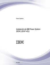 IBM Power System S824L Manual De Instalación