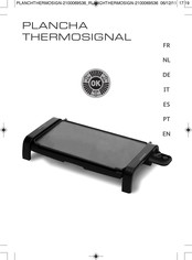 TEFAL Plancha Thermosignal Manual Del Usuario