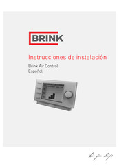 Brink Air Control Instrucciones De Instalación