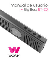 WOXTER Big Bass BT-20 Manual De Usuario