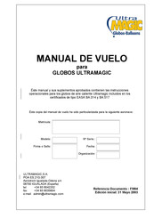 Ultramagic H 56 Manual De Vuelo