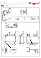 Legrand 6 624 52 Manual De Instrucciones