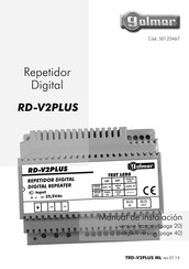 golmar RD-V2PLUS Manual De Instalación