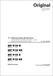 Pottinger HIT 910 AZ Instrucciones De Servicio