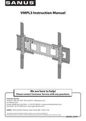 Sanus VMPL3 Manual De Instrucciones