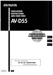 Aiwa AV-D55 Manual De Instrucciones