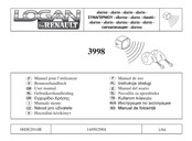 Renault 3998 Manual Del Usario