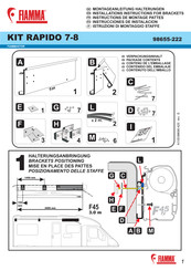 Fiamma 98655-222 Instrucciones De Instalación