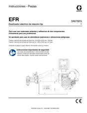 Graco EFR Instrucciones De Uso