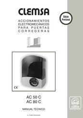 Clemsa AC 50 C Manual Tecnico