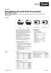 Danfoss AMV 23 Ficha Técnica
