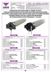 Cardin Elettronica RS050 Manual De Instrucciones