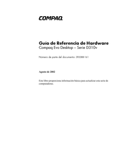 Compaq Evo D310v Serie Guía De Referencia De Hardware