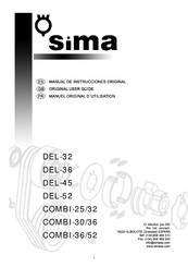 Sima COMBI-30/36 Manual De Instrucciones Original