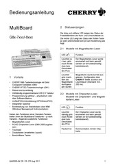 Cherry MultiBoard G8x-8 Serie Manual Del Usuario