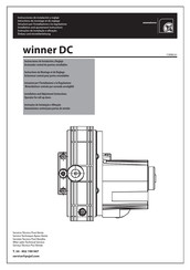 Pujol Winner DC Instrucciones De Instalación Y Reglaje