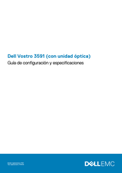 Dell Vostro 3591 Guía De Configuración Y Especificaciones