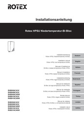 Rotex HPSU RHBX08CA3V Manual De Instalación