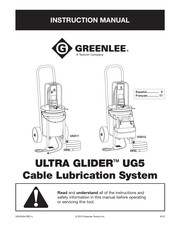 Textron Greenlee ULTRA GLIDER UG5 Serie Manual De Instrucciones