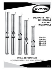 Evans SD445-I Manual De Propietario