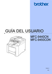 Brother MFC-9440CN Guia Del Usuario