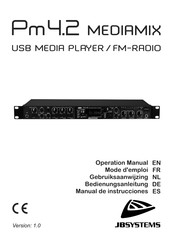 JB Systems PM4.2 MEDIAMIX Manual De Instrucciones