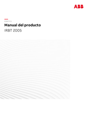 ABB IRBT 2005 Manual Del Producto