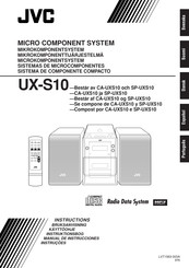 JVC UX-S10 Manual De Instrucciones