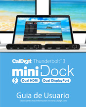 CalDigit miniDock Guía De Usuario