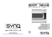 SYNQ SMP 16.42 Manual De Instrucciones