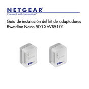 NETGEAR Powerline Nano 500 XAVB5101 Guia De Instalacion