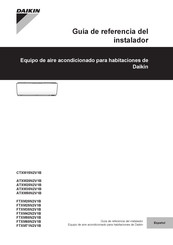 Daikin ATXM20N2V1B Guía De Referencia Del Instalador