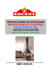 Bronpi HUELVA Instrucciones De Utilizacion