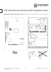 UTC Fire & Security Interlogix ATS1238 Hoja De Instalación