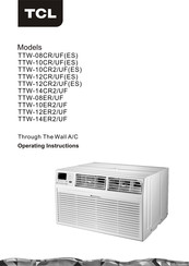 TCL TTW-10CR2/UF Manual Del Usuario