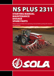 Sola NS PLUS 2311 Manual Del Usuario