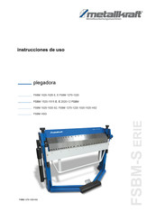 Metallkraft FSBM 1220 HS2 Instrucciones De Uso