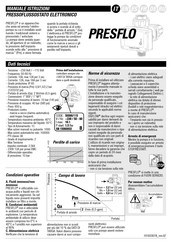 DGFLOW PRESFLO 50066/115 Manual De Instrucciones