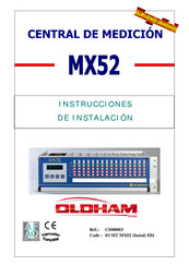 Oldham MX52 Instrucciones De Instalación