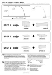 FOSCARINI Twiggy LED Instructions De Montage