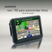 Garmin nuvi 765 Manual Del Usuario